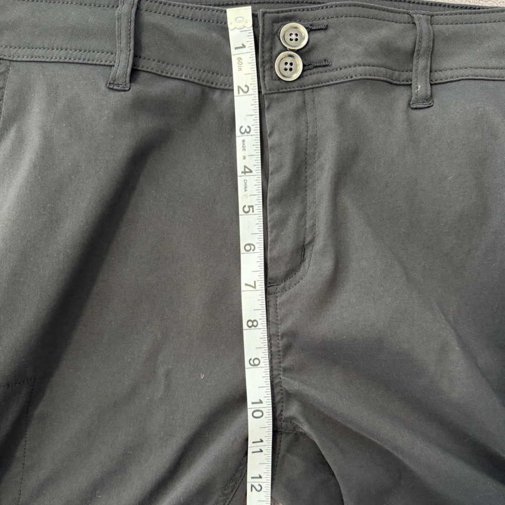 PrAna Charcoal Black Convertible Hiking Pants 18 - Picture 7 of 13